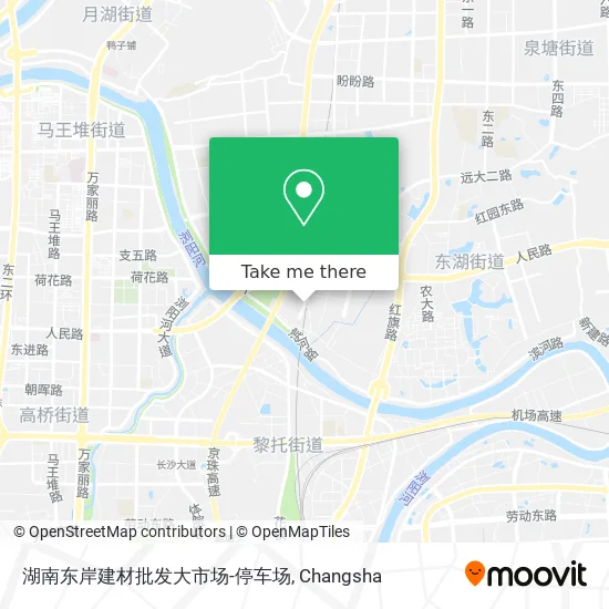 湖南东岸建材批发大市场-停车场 map