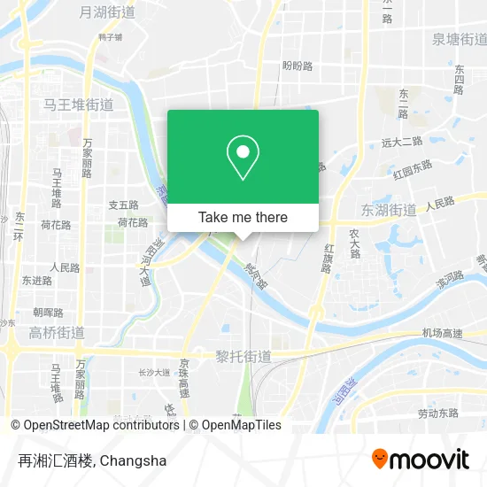 再湘汇酒楼 map