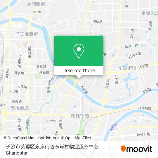 长沙市芙蓉区东岸街道东岸村物业服务中心 map