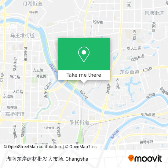 湖南东岸建材批发大市场 map