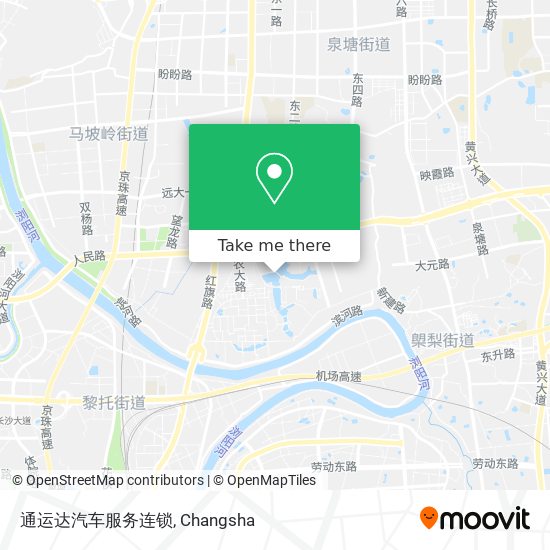 通运达汽车服务连锁 map