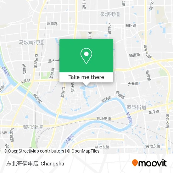 东北哥俩串店 map