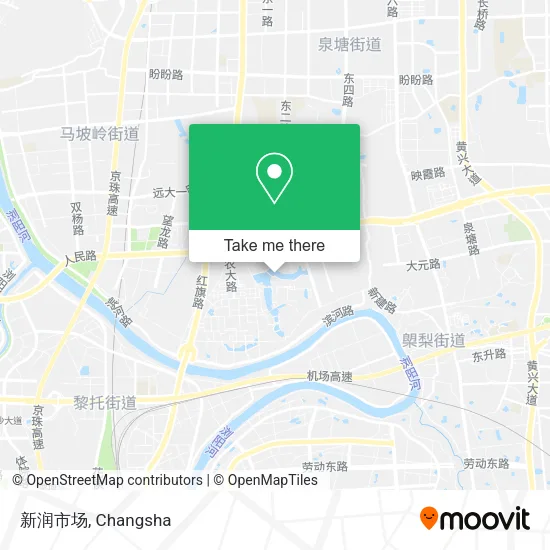 新润市场 map