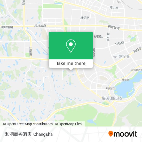 和润商务酒店 map