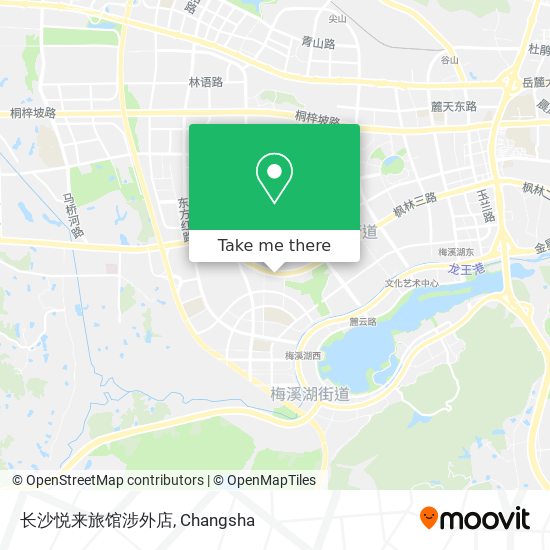 长沙悦来旅馆涉外店 map