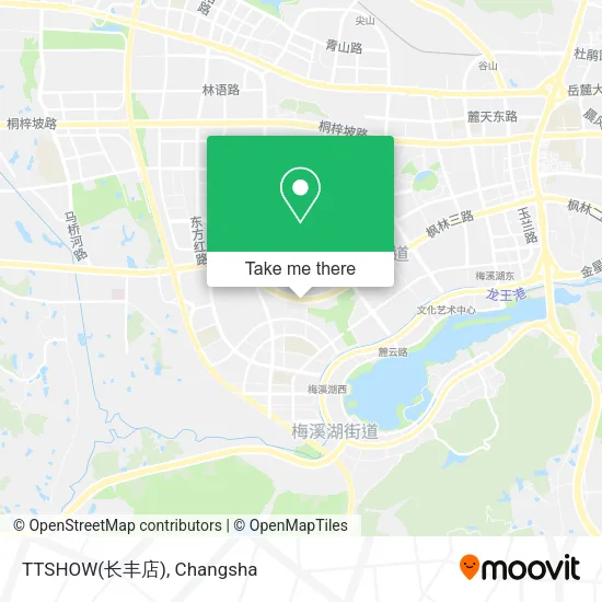 TTSHOW(长丰店) map