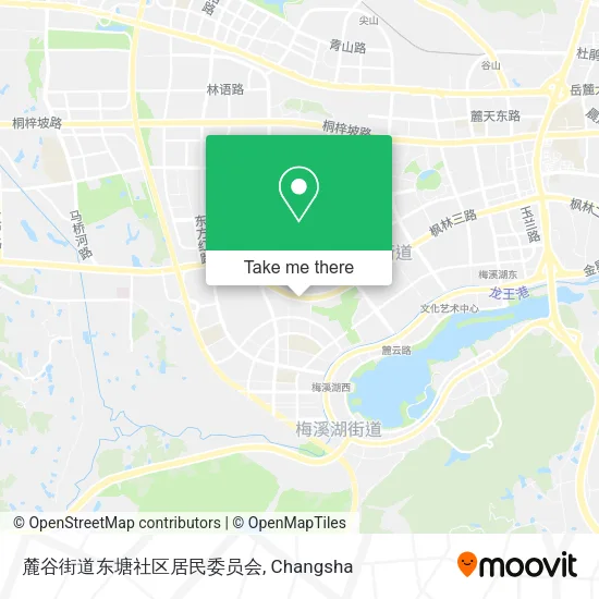 麓谷街道东塘社区居民委员会 map
