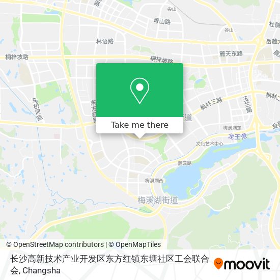 长沙高新技术产业开发区东方红镇东塘社区工会联合会 map