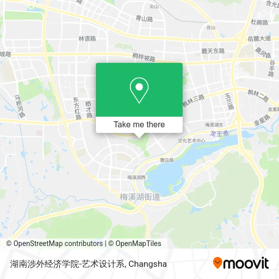湖南涉外经济学院-艺术设计系 map