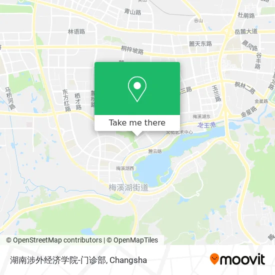 湖南涉外经济学院-门诊部 map