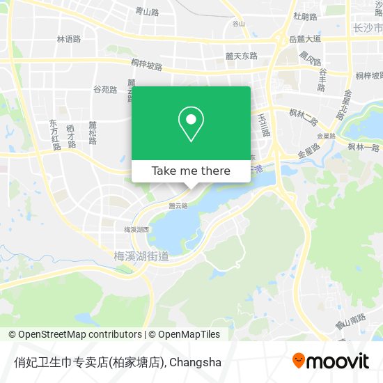 俏妃卫生巾专卖店(柏家塘店) map