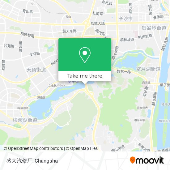 盛大汽修厂 map