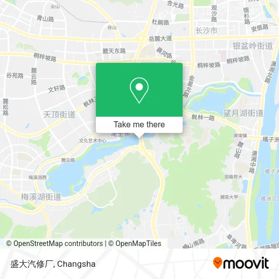 盛大汽修厂 map