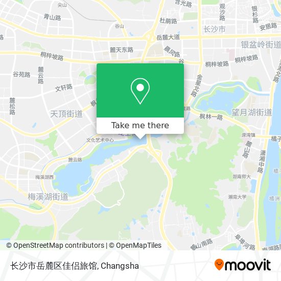 长沙市岳麓区佳侣旅馆 map