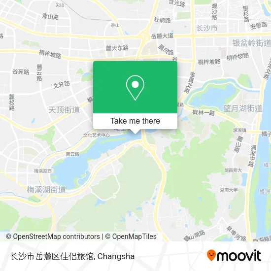长沙市岳麓区佳侣旅馆 map