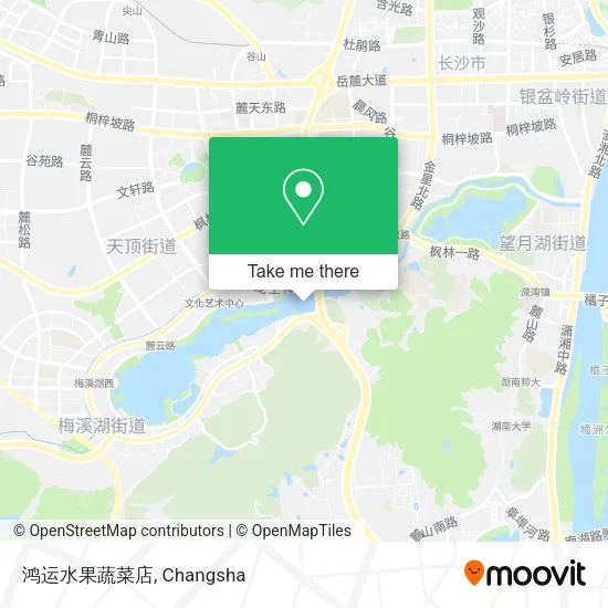 鸿运水果蔬菜店 map