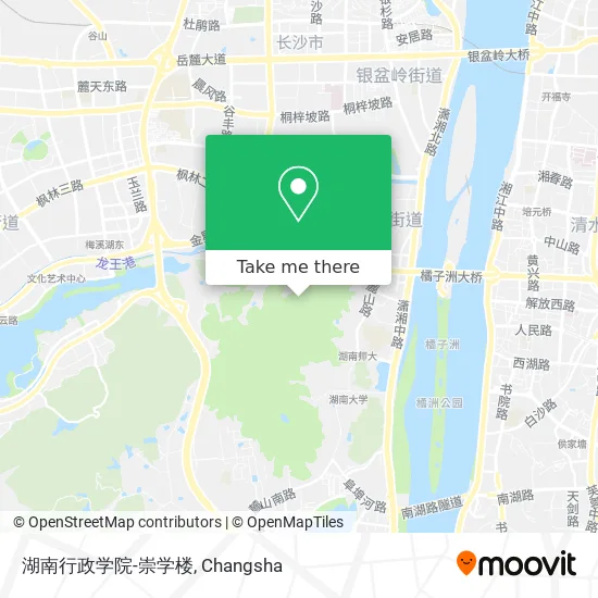 湖南行政学院-崇学楼 map