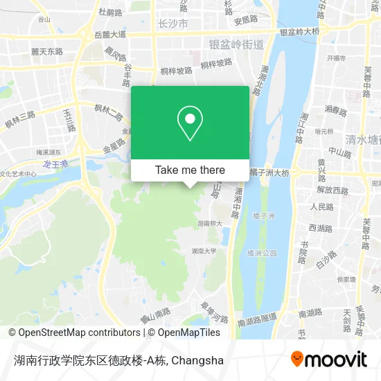 湖南行政学院东区德政楼-A栋 map