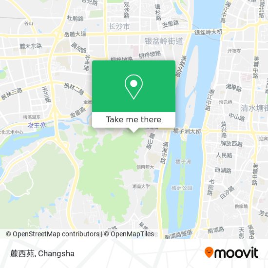 麓西苑 map