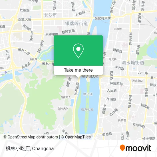 枫林小吃店 map