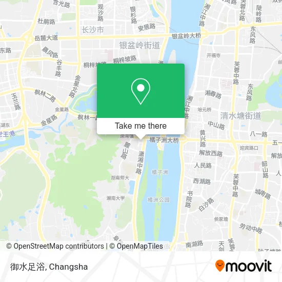 御水足浴 map