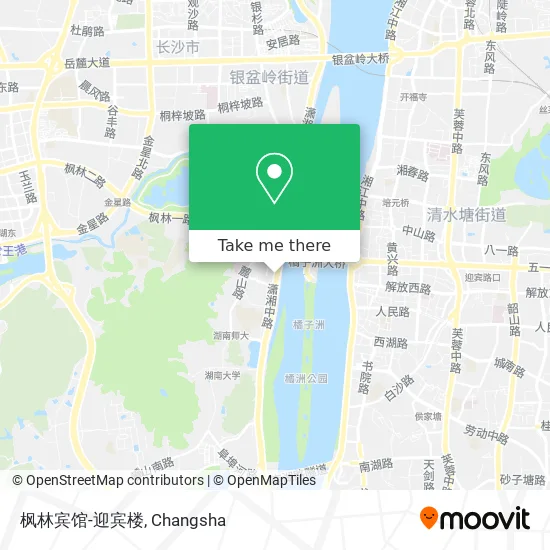 枫林宾馆-迎宾楼 map