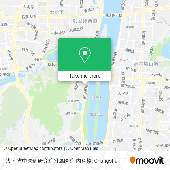 湖南省中医药研究院附属医院-内科楼 map