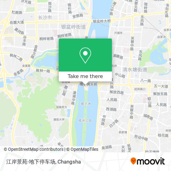 江岸景苑-地下停车场 map