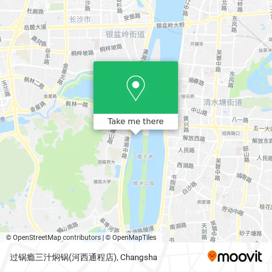 过锅瘾三汁焖锅(河西通程店) map