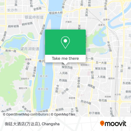 御廷大酒店(万达店) map