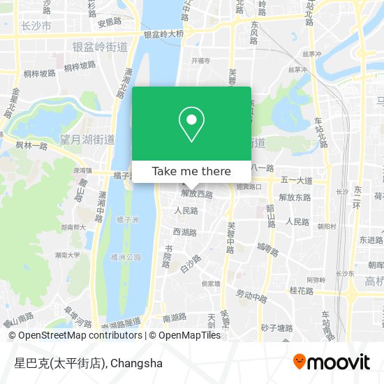 星巴克(太平街店) map