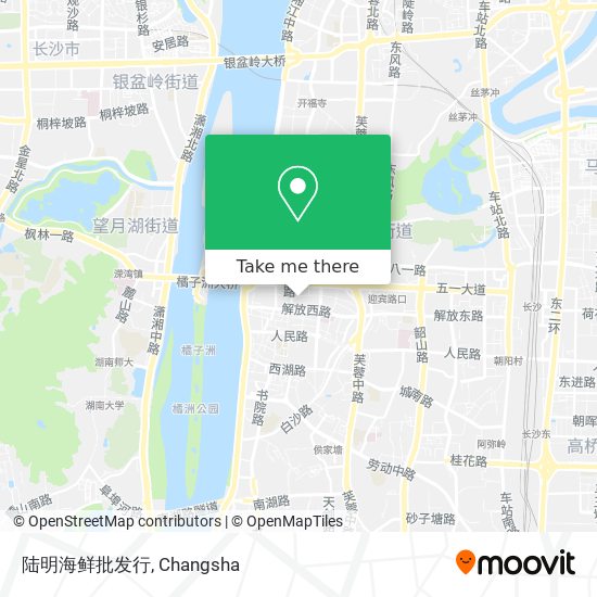 陆明海鲜批发行 map