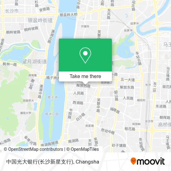 中国光大银行(长沙新星支行) map