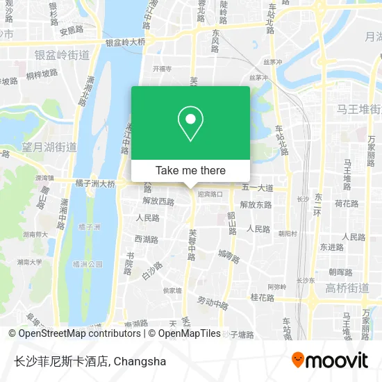 长沙菲尼斯卡酒店 map