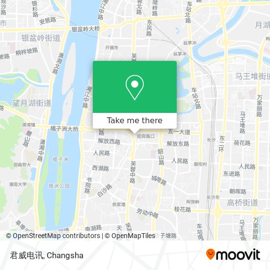 君威电讯 map