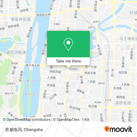 君威电讯 map