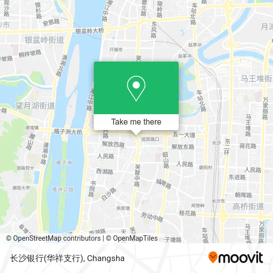 长沙银行(华祥支行) map