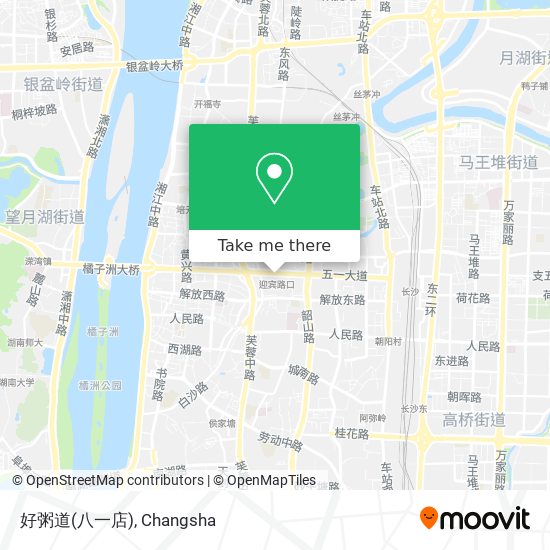 好粥道(八一店) map