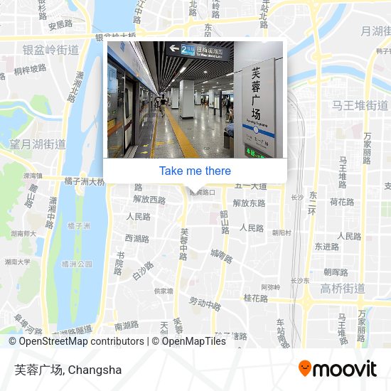 芙蓉广场 map