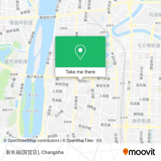 新长福(国贸店) map