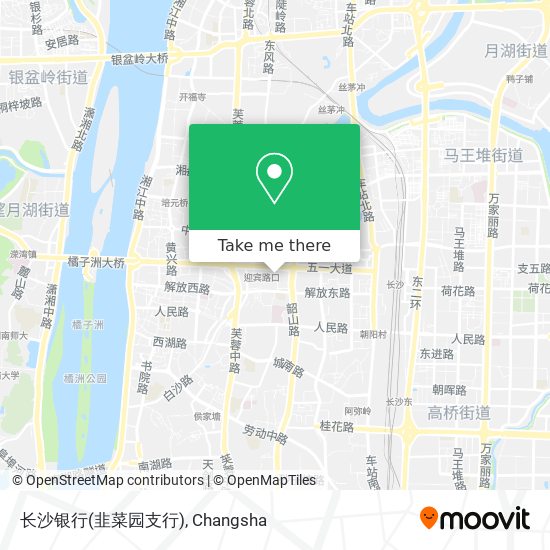 长沙银行(韭菜园支行) map
