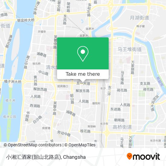 小湘汇酒家(韶山北路店) map