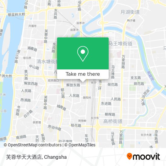 芙蓉华天大酒店 map