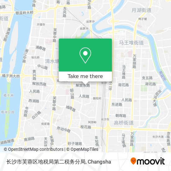 长沙市芙蓉区地税局第二税务分局 map
