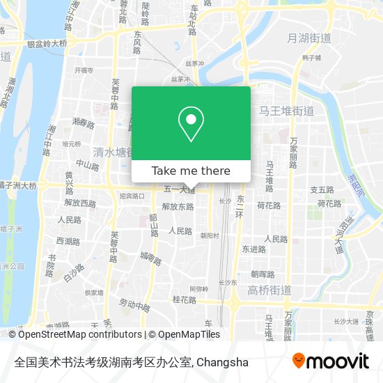 全国美术书法考级湖南考区办公室 map
