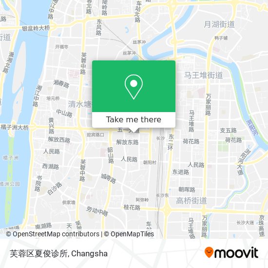 芙蓉区夏俊诊所 map