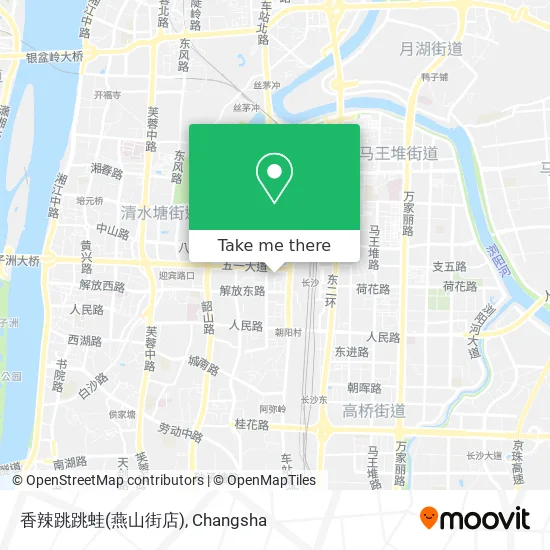 香辣跳跳蛙(燕山街店) map