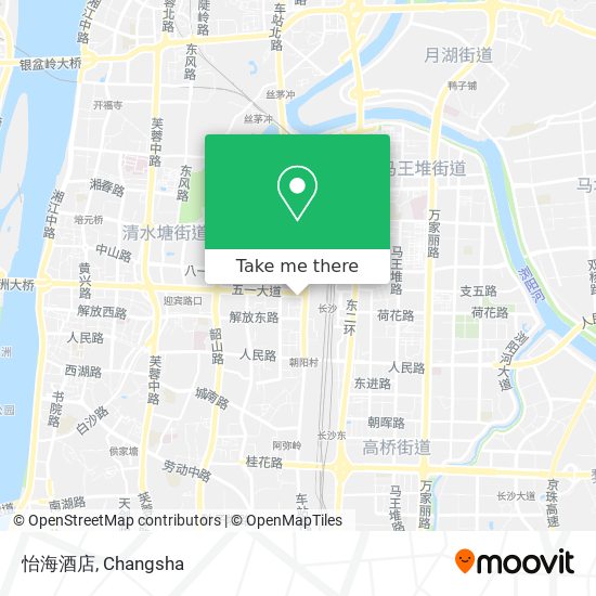 怡海酒店 map