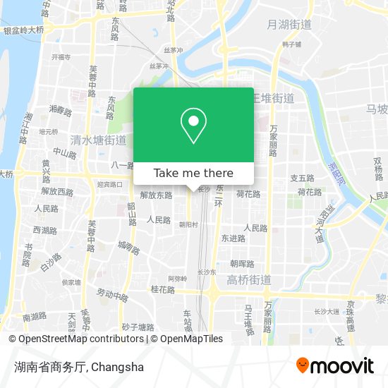 湖南省商务厅 map