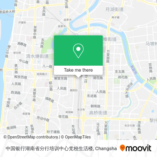 中国银行湖南省分行培训中心党校生活楼 map